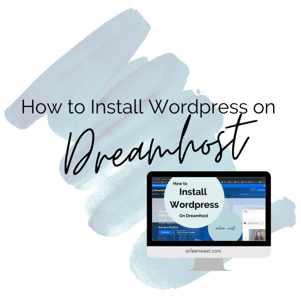 How to Install Wordpress on Dreamhost video featured image